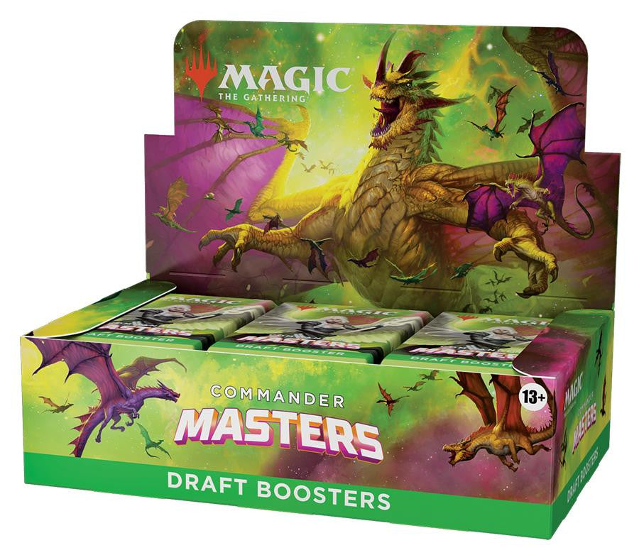 Wizards of the Coast MTG CCG: Commander Masters - Draft Booster Box